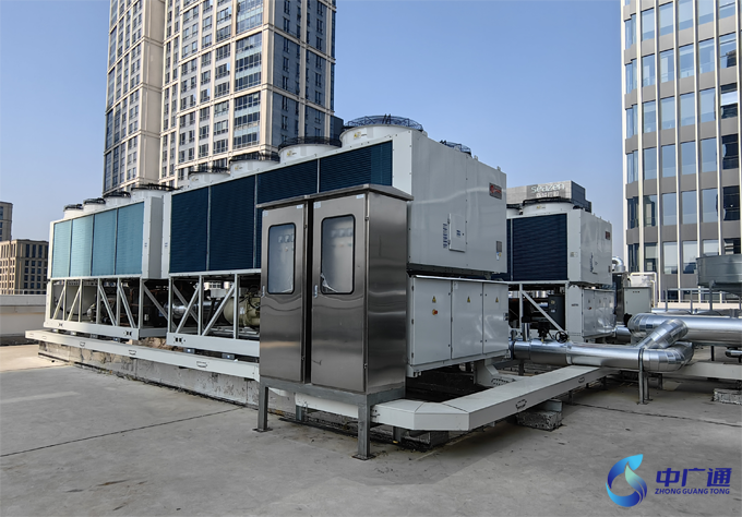 中央空調(diào)風冷熱泵機組噪聲治理